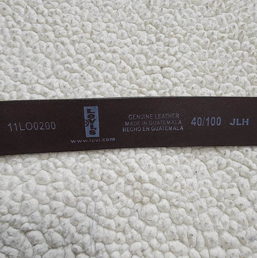 Levis Jean Brown‎ Leather Belt